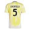 Conjunto (Camiseta+Pantalón Corto) Juventus Locatelli 5 Segunda Equipación 2024-25 - Niño